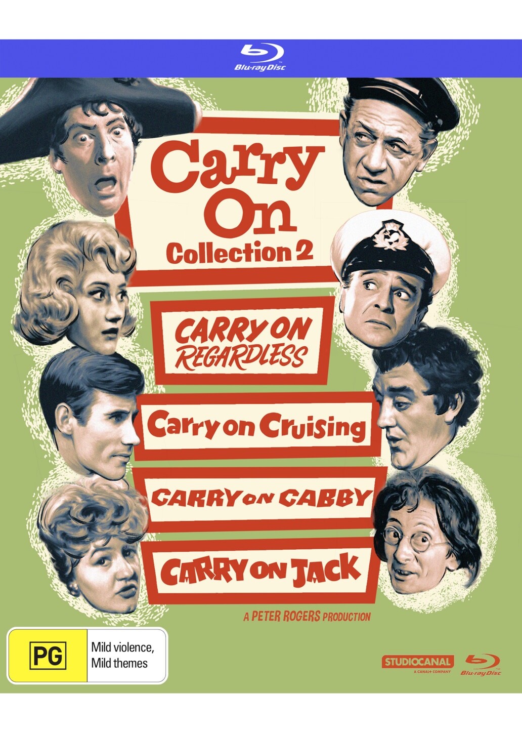 Carry On: Movie Collection 2 Blu-ray Cover