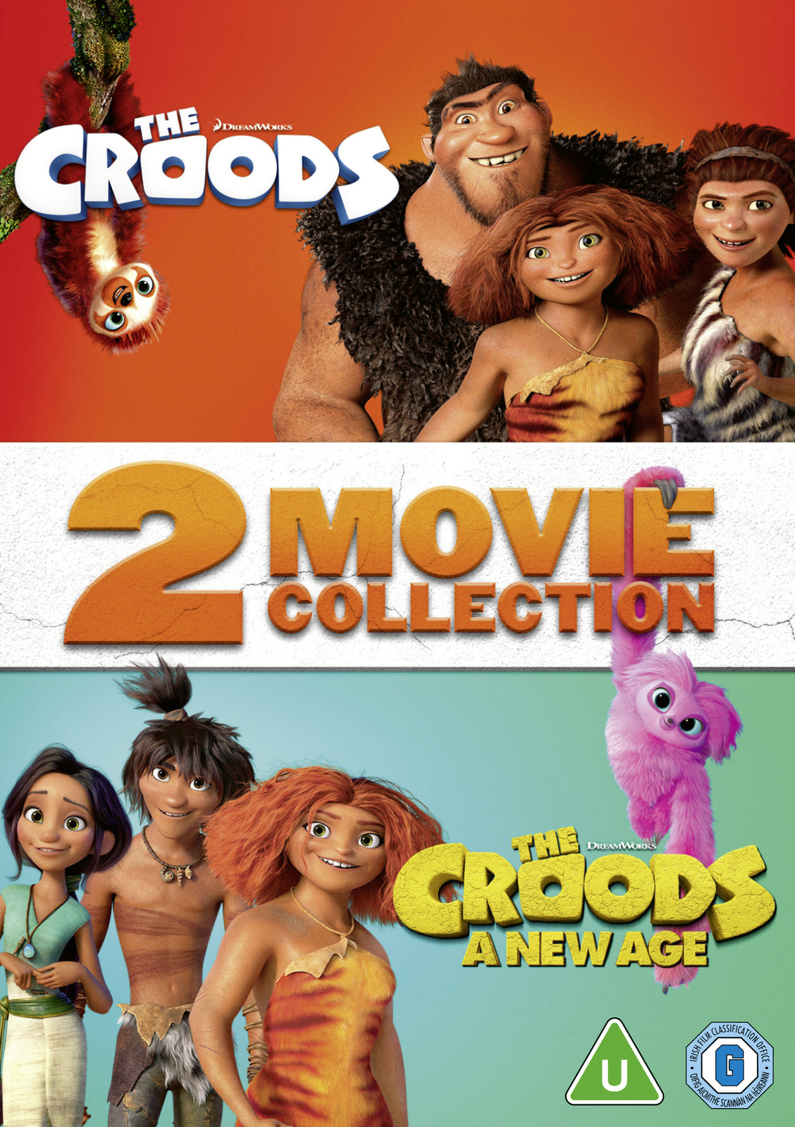 The Croods: 2 Movie Collection DVD Cover