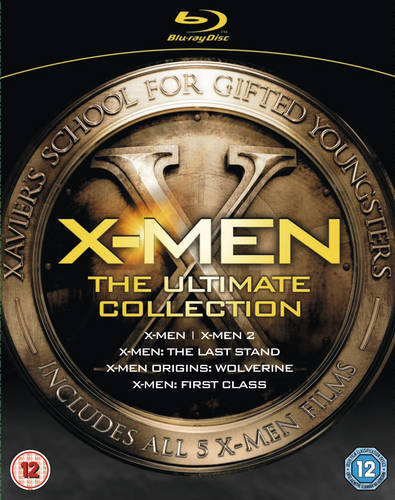 X-Men: The Ultimate Collection Blu-ray Cover