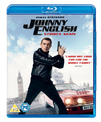 Johnny English Strikes Again Blu-ray Cover