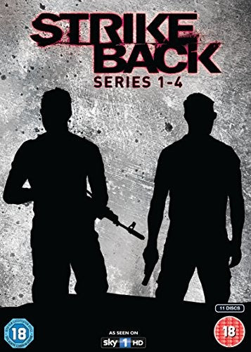 Strike Back - Series 1-4 Box Set DVD Cover