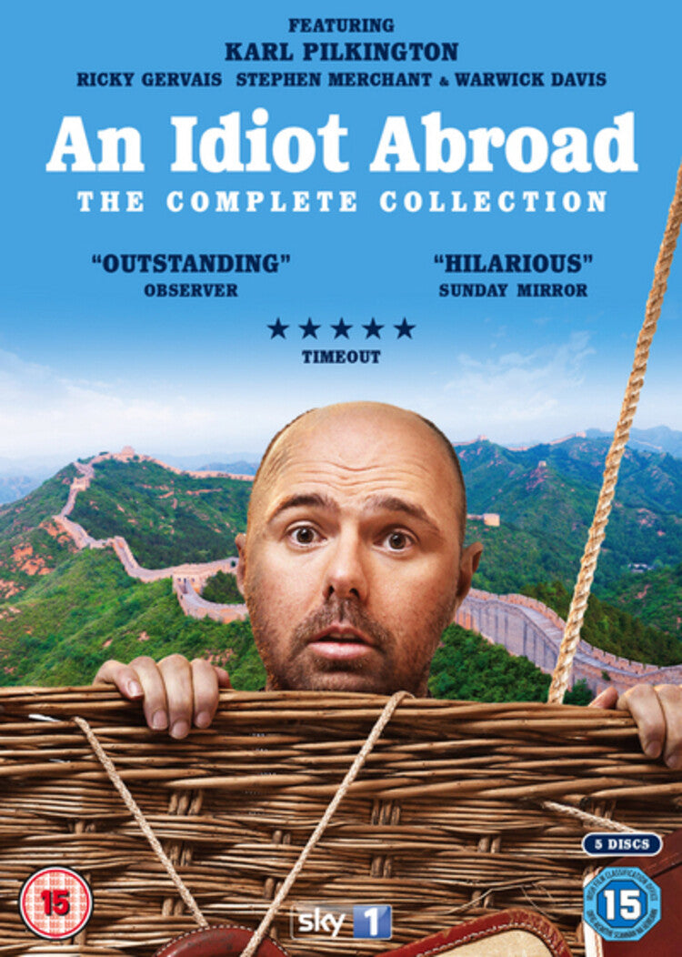 An Idiot Abroad: The Complete Collection DVD Cover