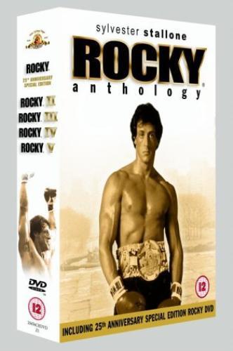 Rocky Anthology 5 Disk Box Set DVD Cover