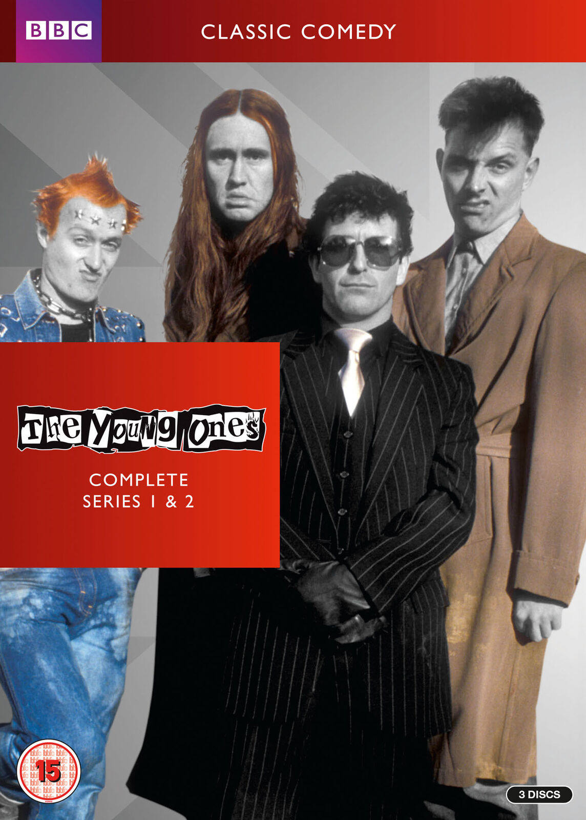 The Young Ones: Complete Series 1 & 2 DVD Cover