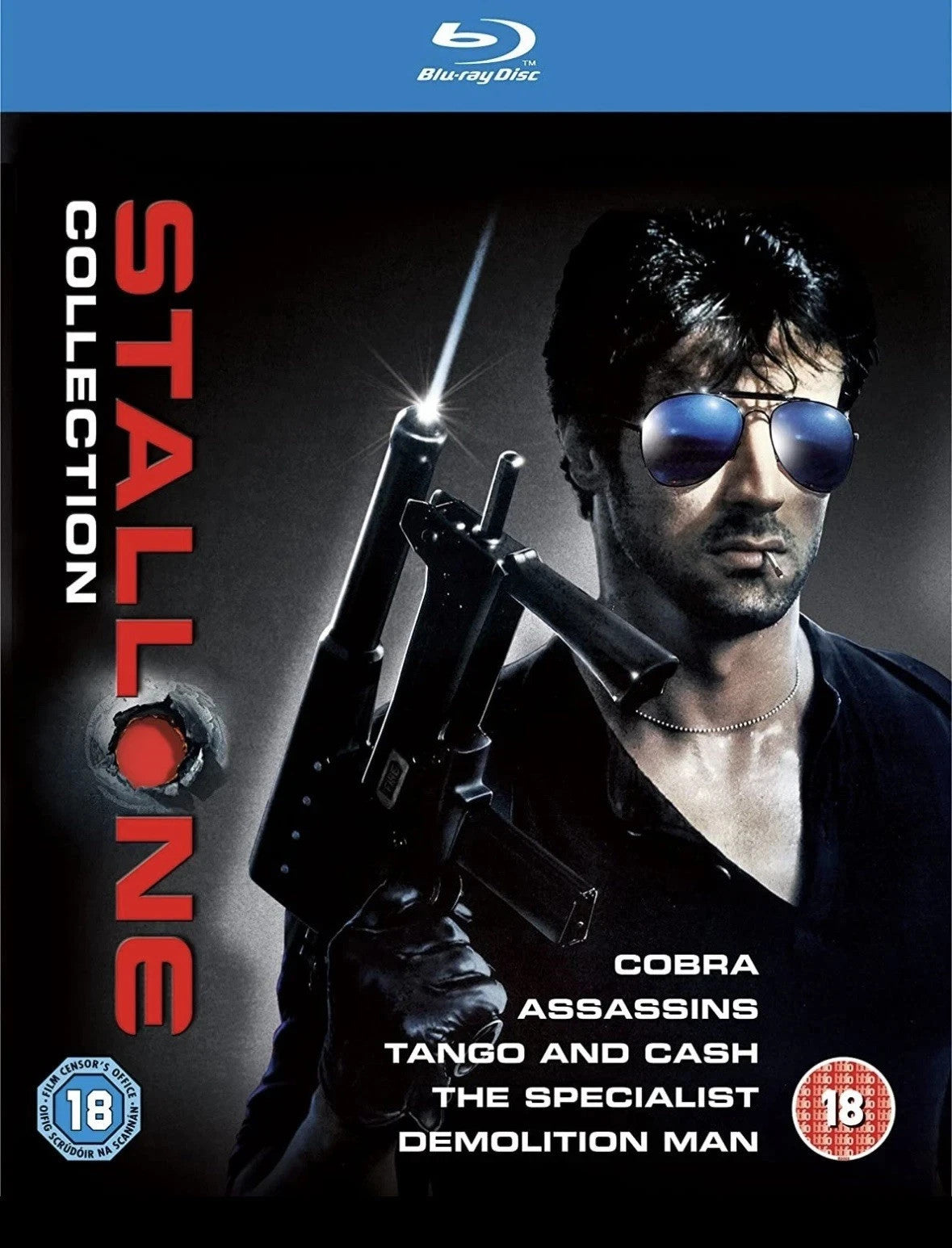 The Sylvester Stallone Collection Blu-ray Cover