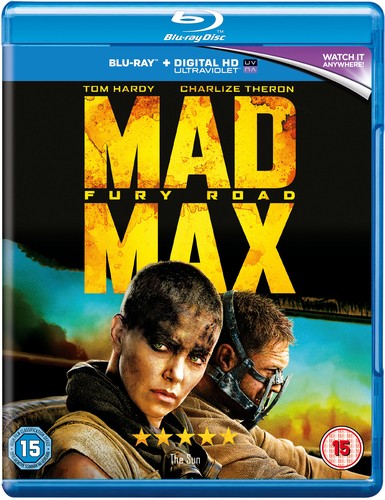 Mad Max: Fury Road Blu-ray Cover