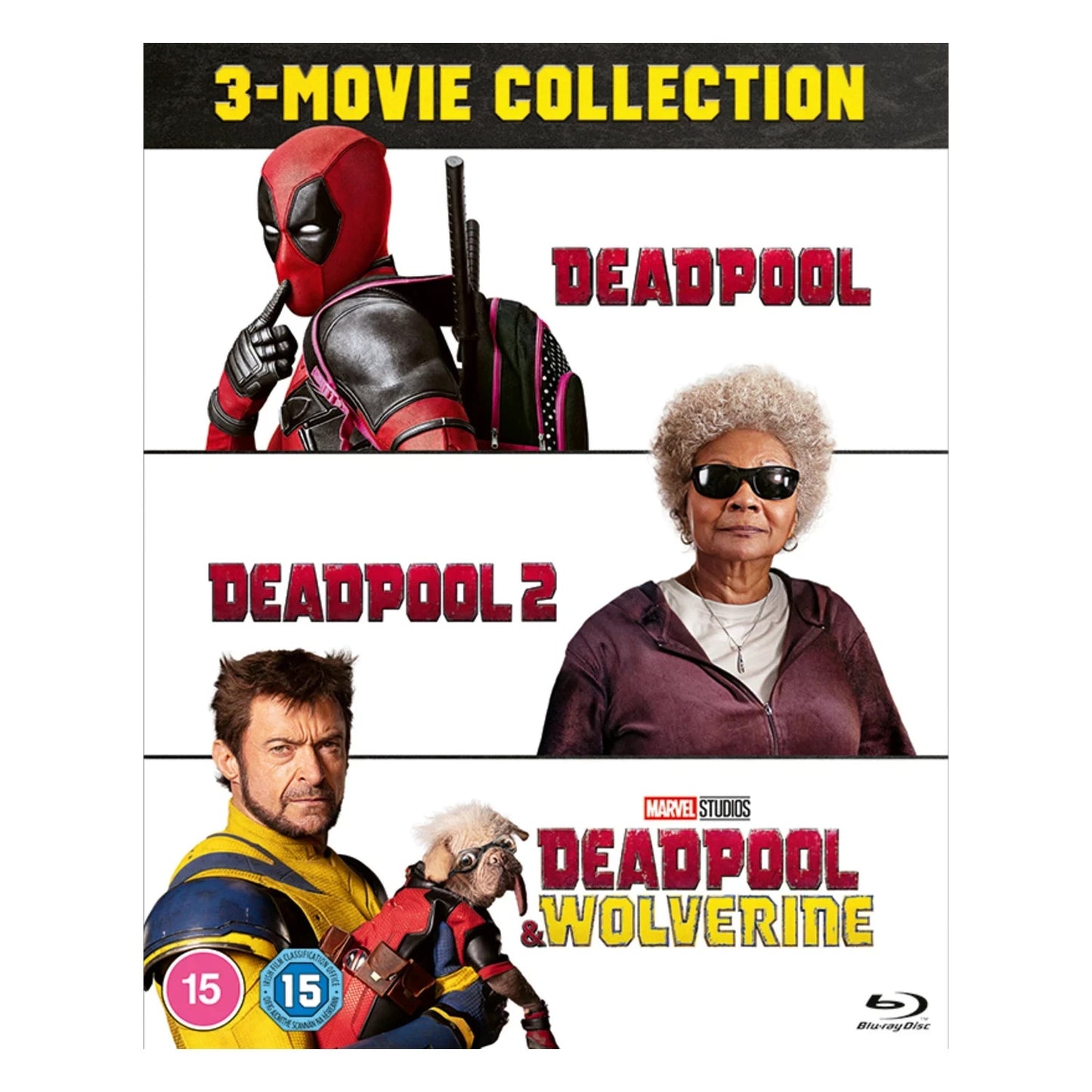 Deadpool: 3-Movie Collection Blu-ray Cover