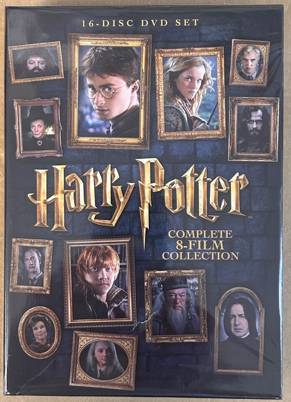 Harry Potter: The Complete 8-Film Collection DVD Cover