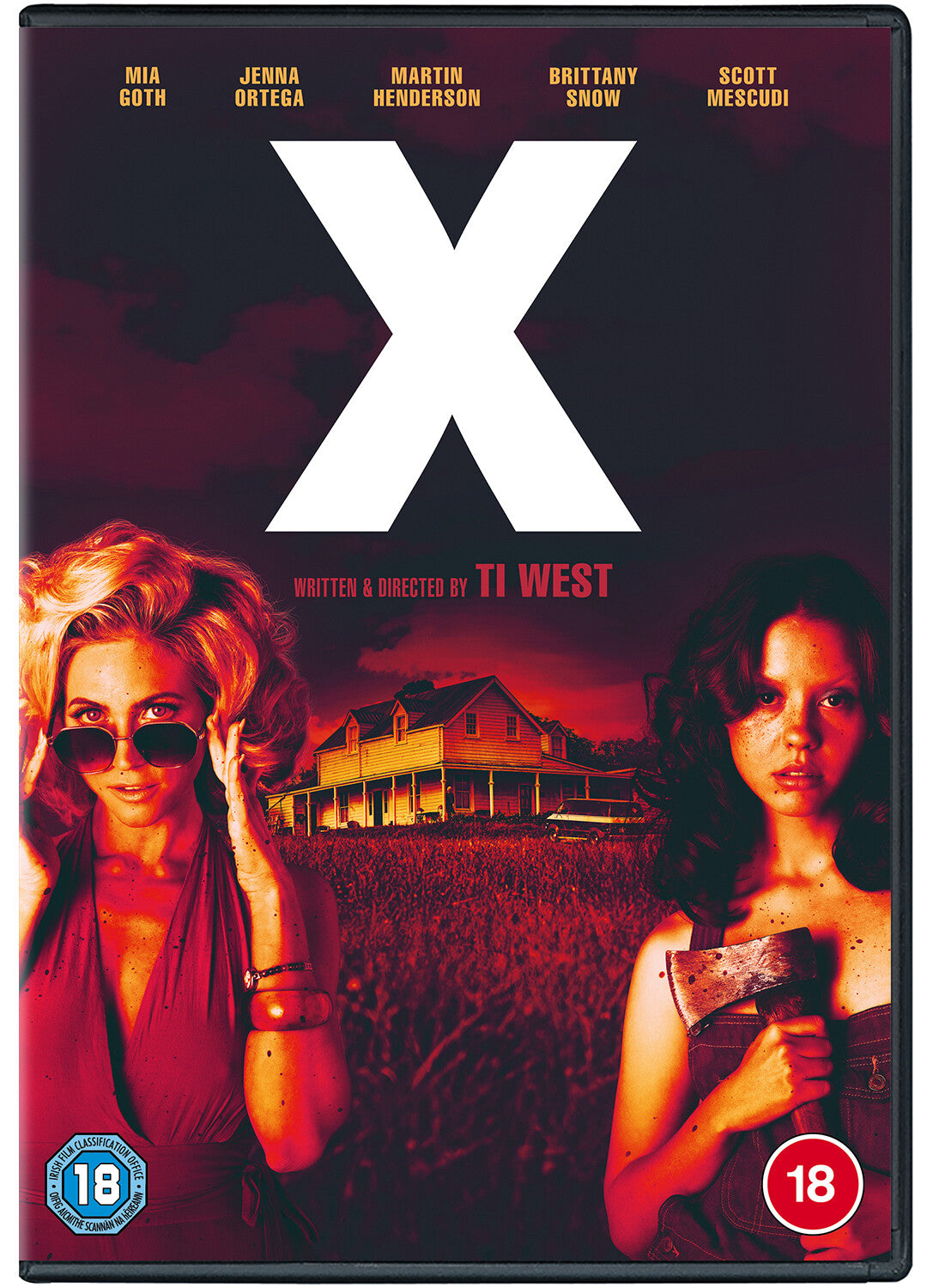 X DVD Cover