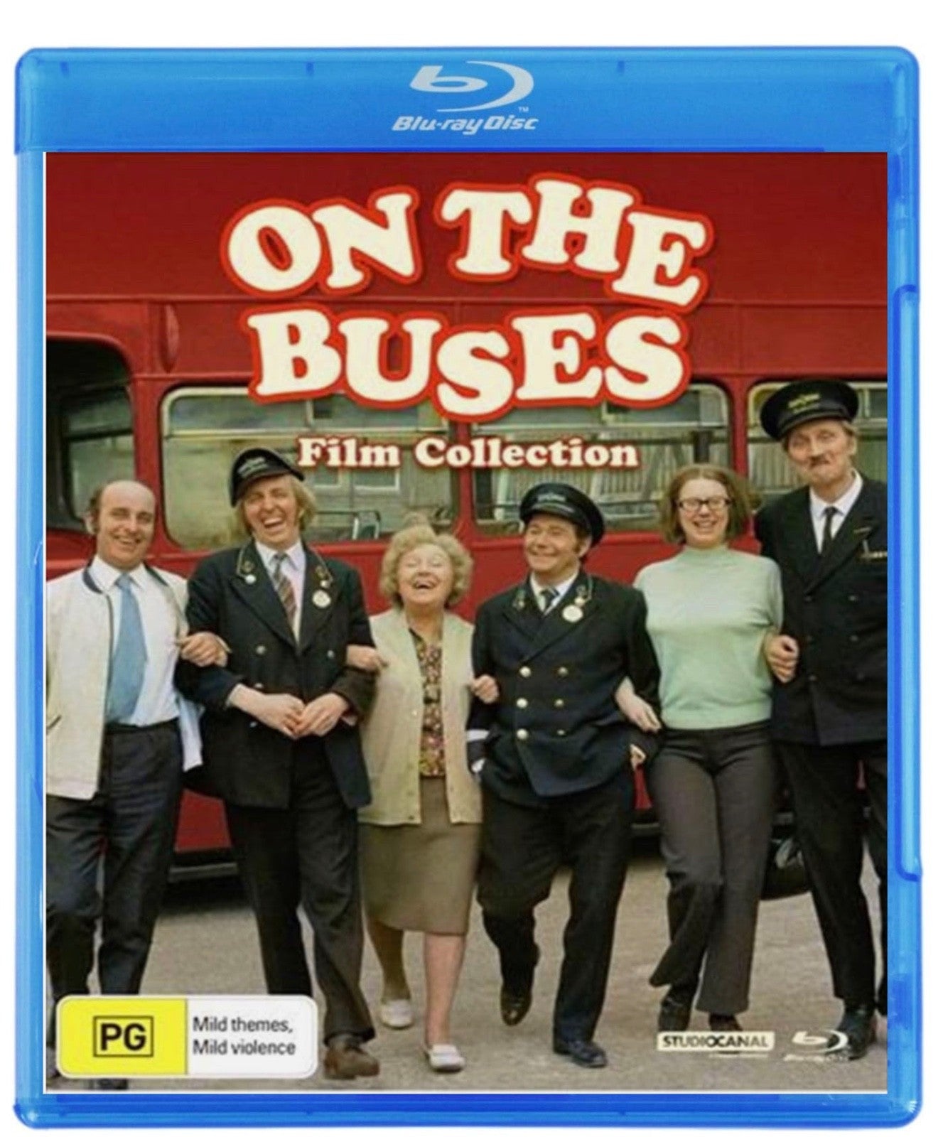 On The Buses - 3 Film Collection Blu-ray Cover