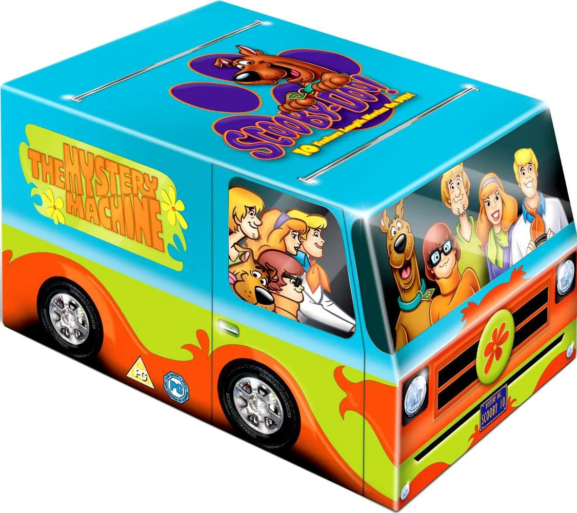 Scooby-Doo (Live Action + Original Movies) Mystery Machine 10 Film Boxset DVD Cover