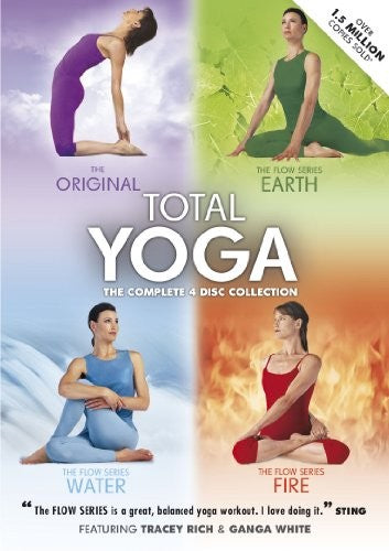 Total Yoga Collection - 4 Disc Box Set DVD Cover