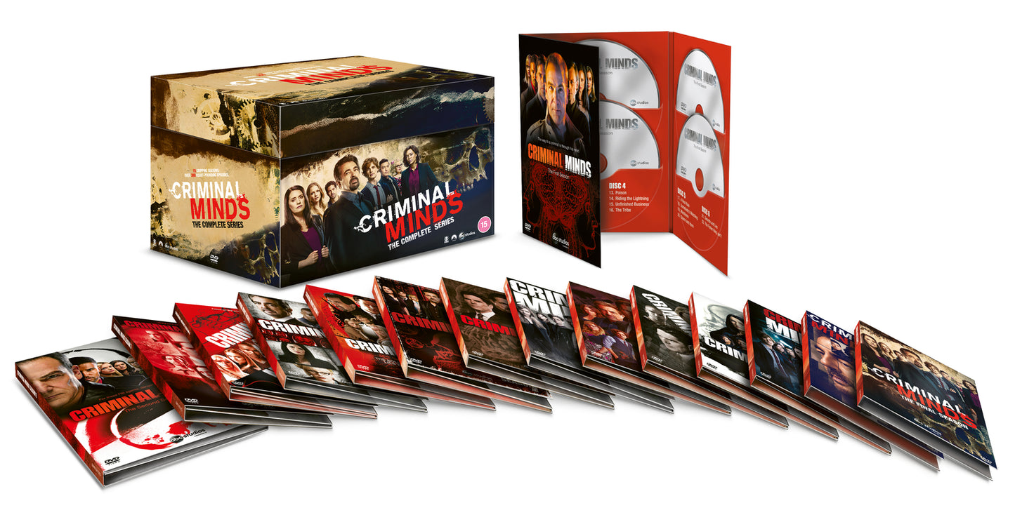 Criminal Minds: The Complete Series DVD Box Set DVD Cover