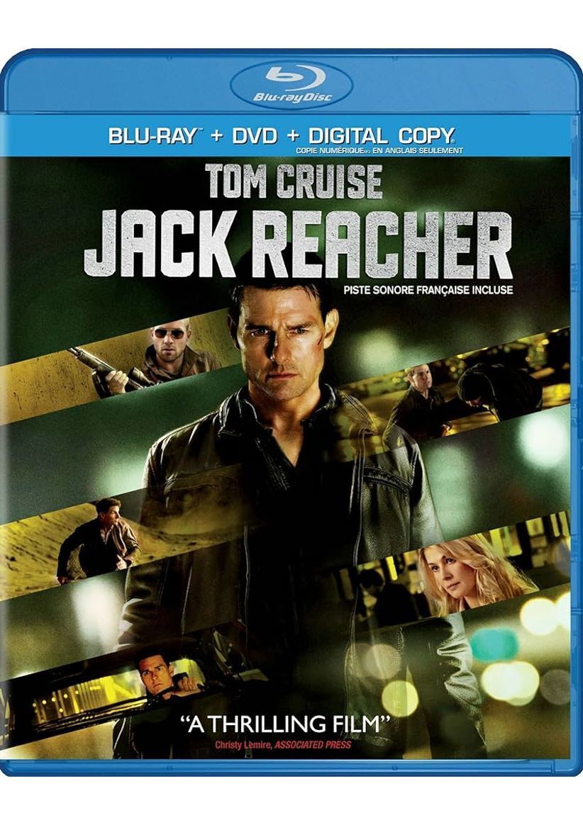 Jack Reacher Blu-ray Cover