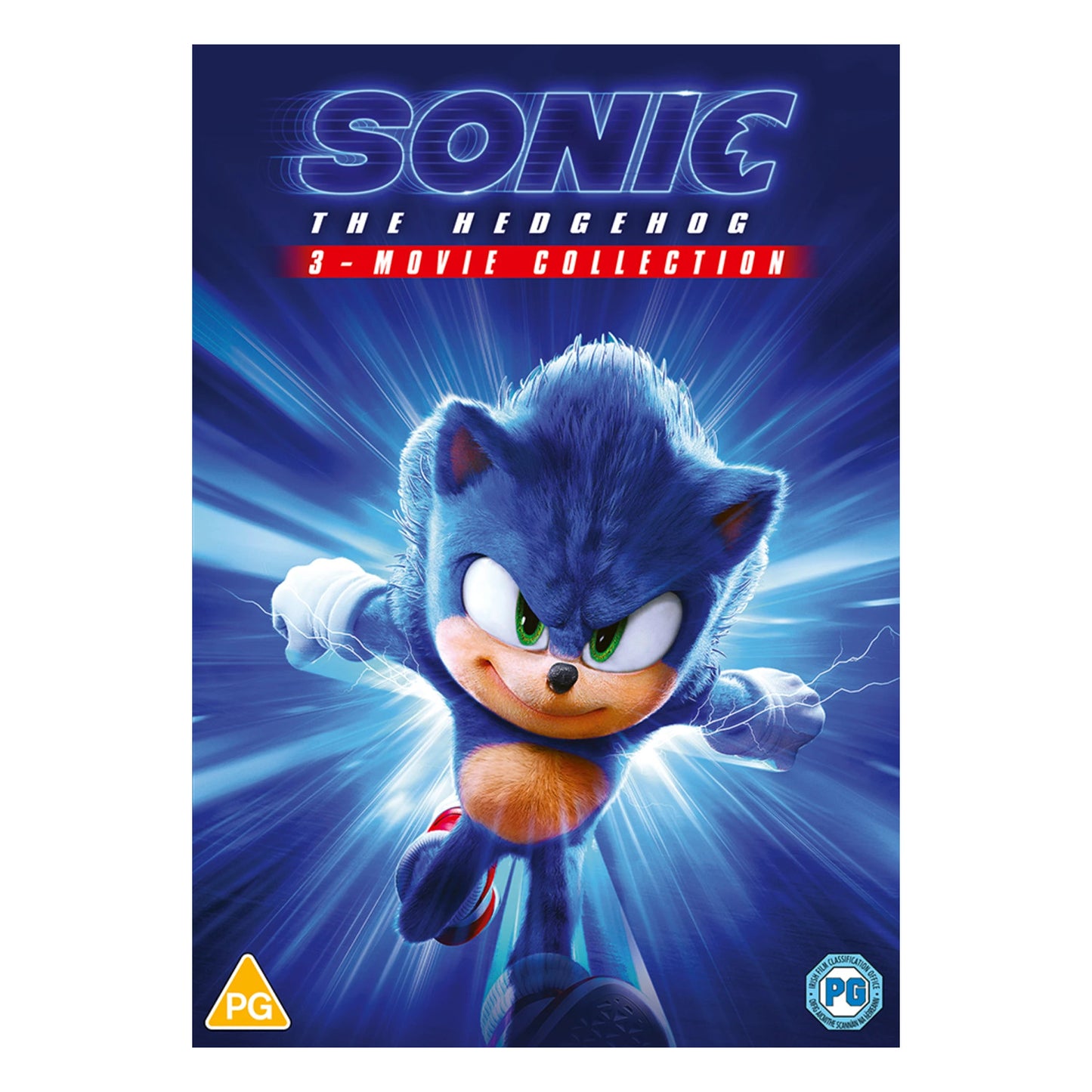 Sonic the Hedgehog: 3-Movie Collection DVD Cover