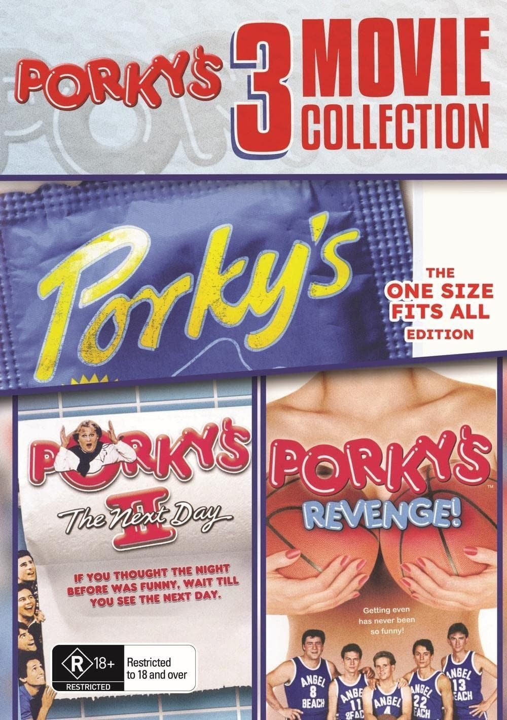 Porky's - 3 Movie Collection DVD Cover