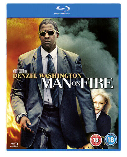 Man On Fire Blu-ray Cover