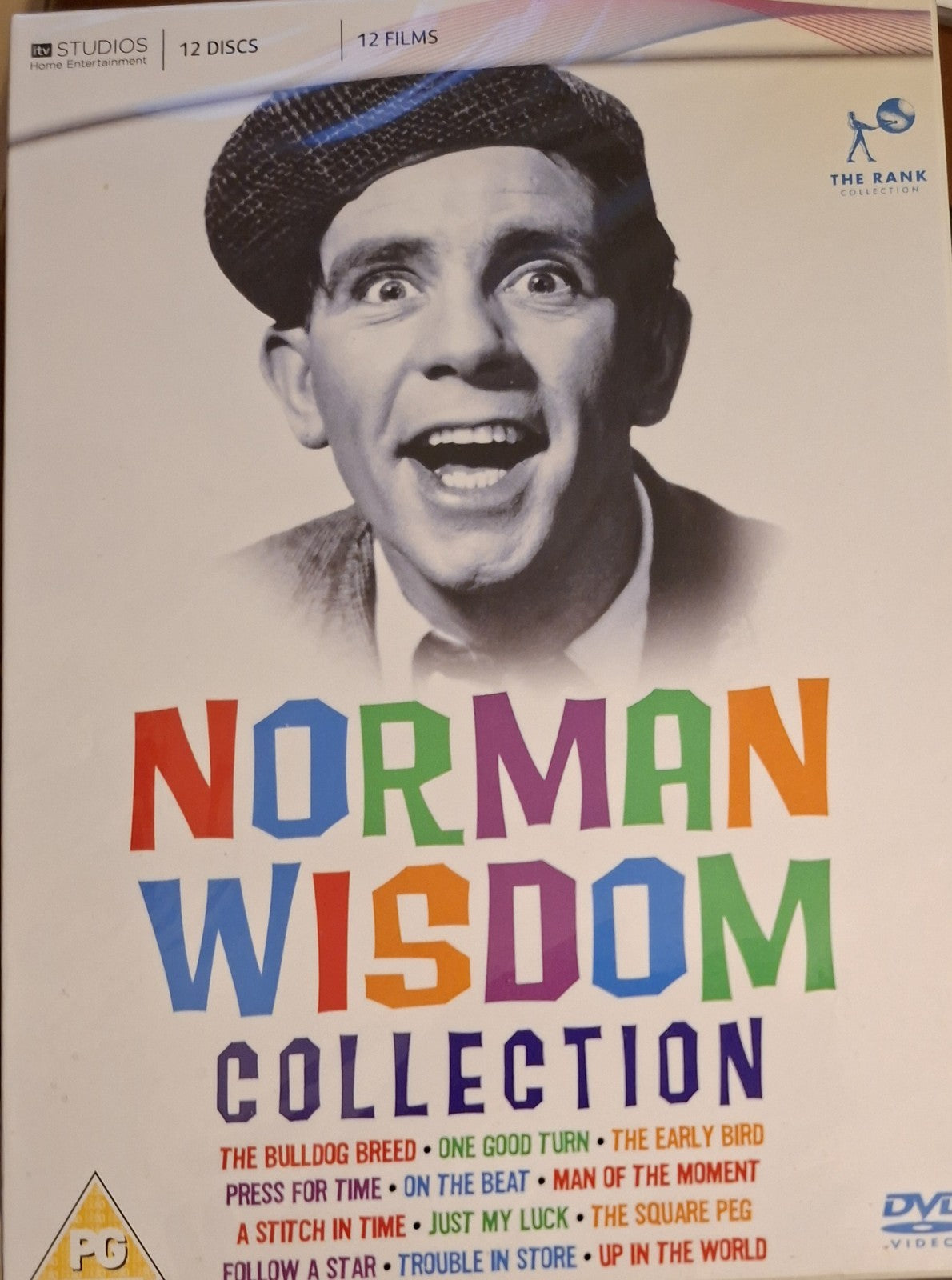 Norman Wisdom Collection 12 Movie Box Set DVD Cover