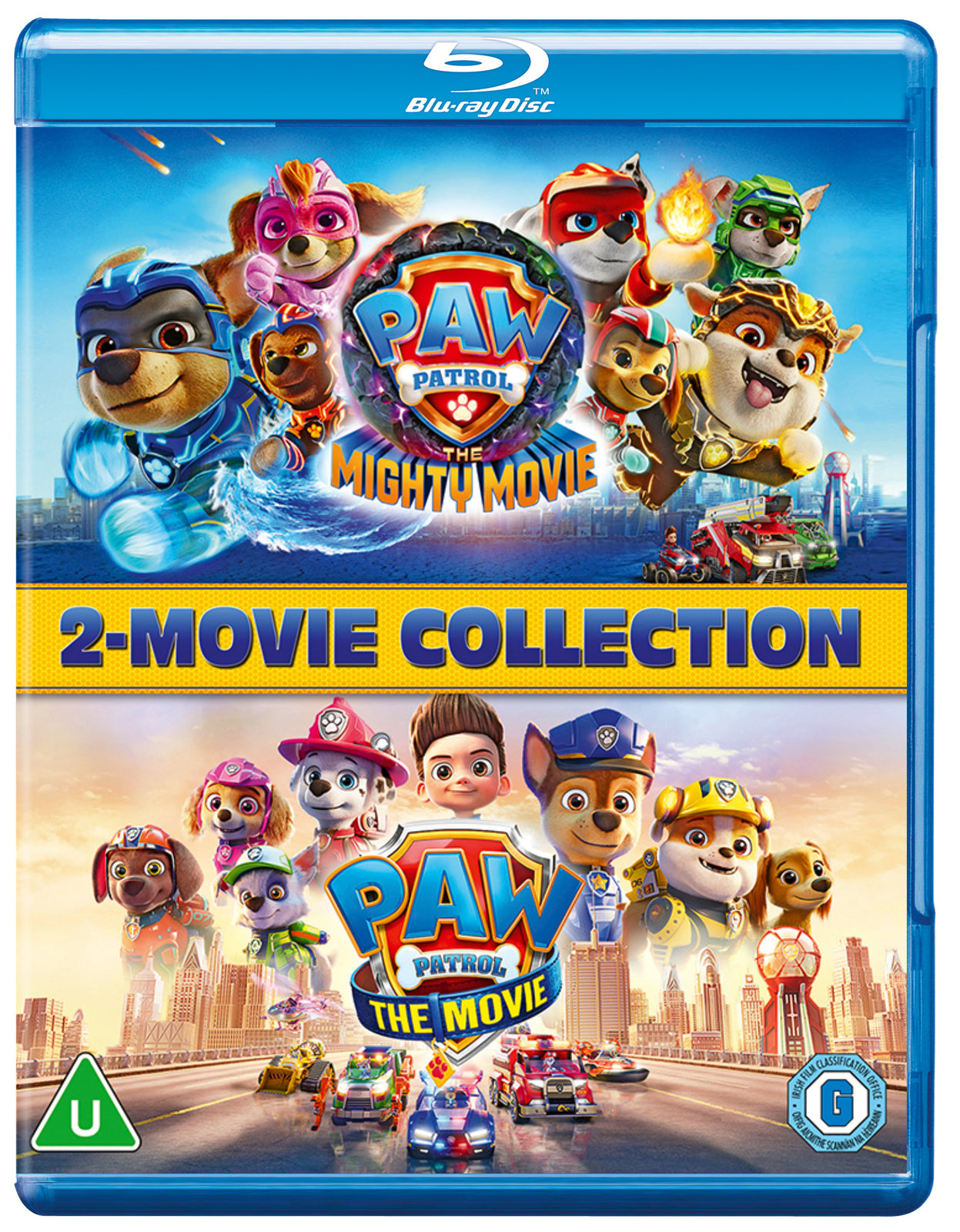 Paw Patrol: 2-Movie Collection Blu-ray Cover