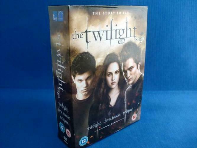 The Twilight Saga: The Story So Far 3 Film DVD Cover