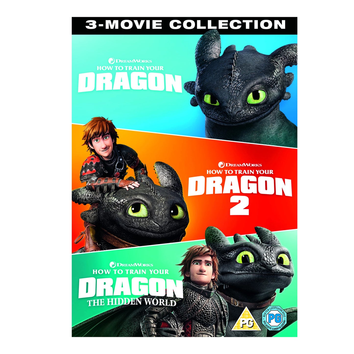 How to Train Your Dragon: 3-Movie Collection DVD Cover