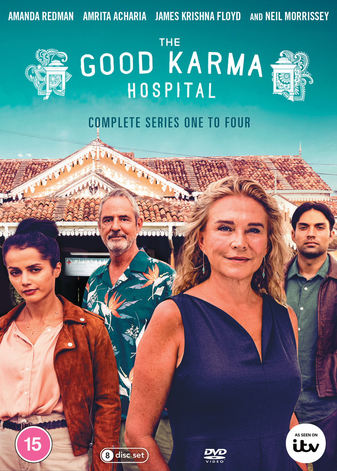 The Good Karma Hospital: Complete Series 1-4 DVD Cover