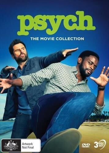 Psych: 3 Movie Film Collection DVD Cover