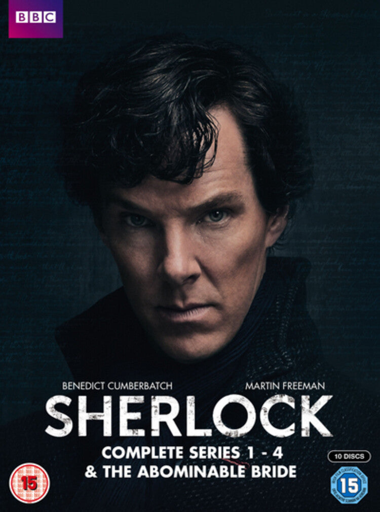 Sherlock: Complete Series 1-4 & the Abominable Bride DVD Cover