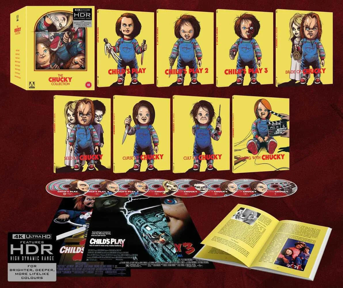 The Chucky Collection Limited Edition 4K UHD Cover