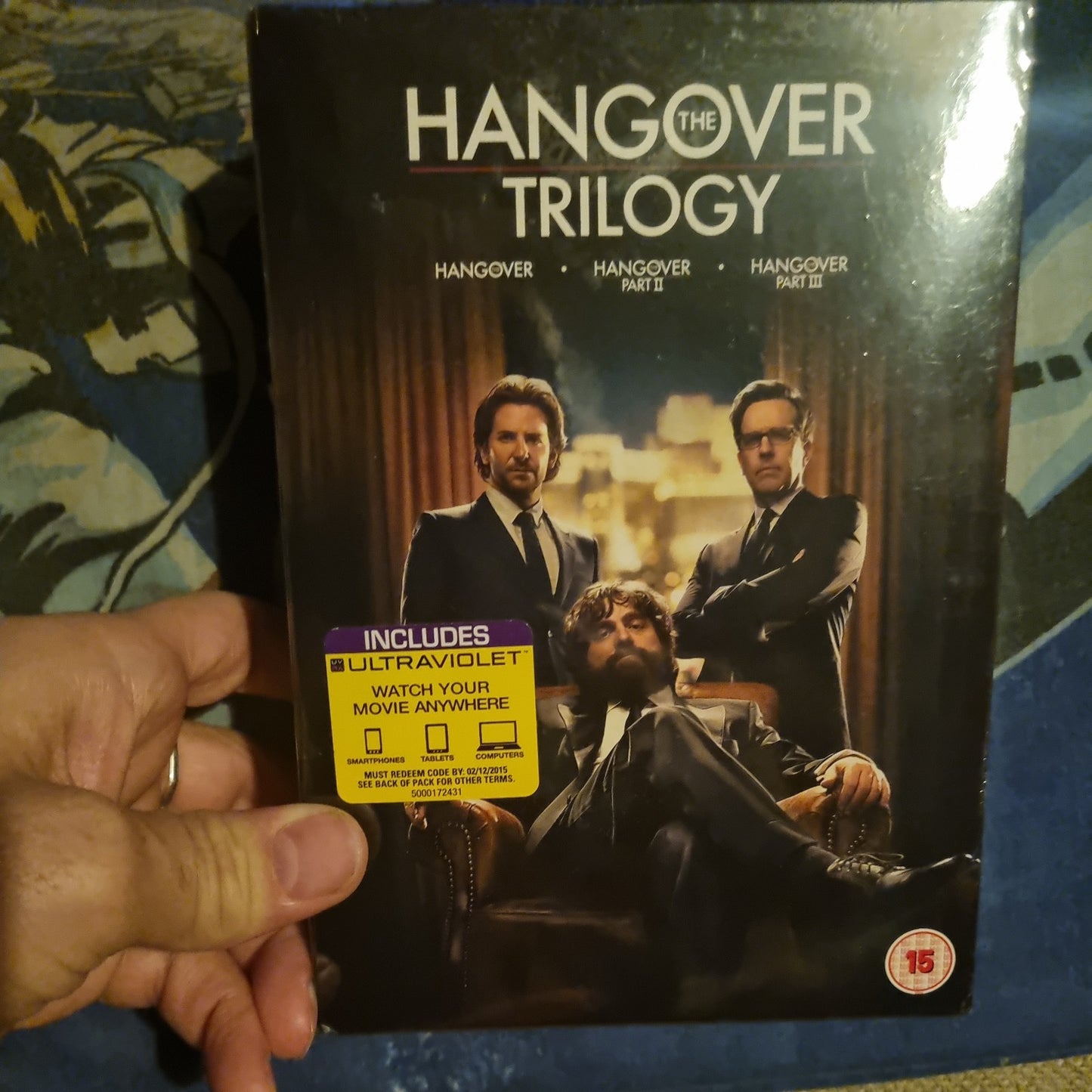 Hangover Complete Movie Trilogy Film 3 DVDS Collection Box Set DVD Cover