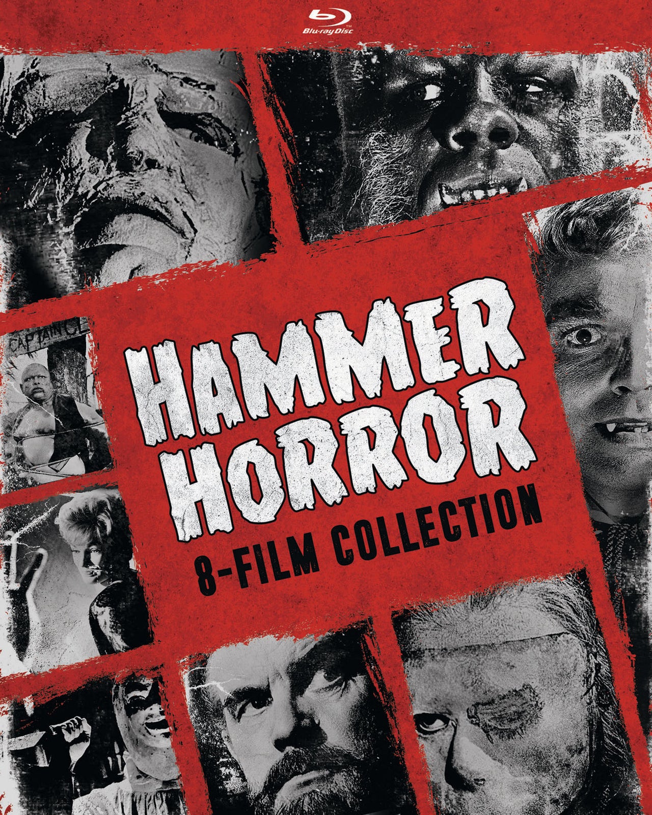 Hammer Horror: 8 Film Collection Blu-ray Cover