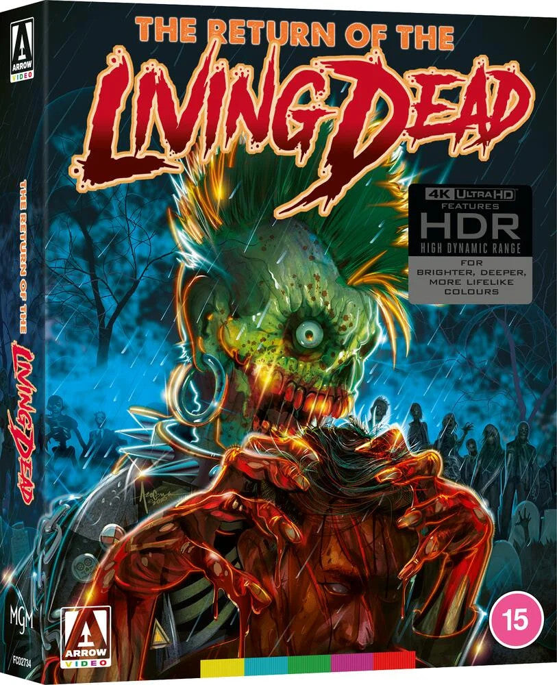 The Return Of The Living Dead Limited Edition Trilogy 4K UHD Cover