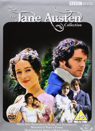 The Jane Austen BBC Collection Box Set DVD Cover