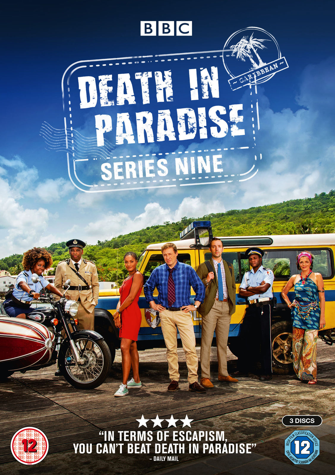 Death in Paradise: Series 9 Box Set DVD Cover