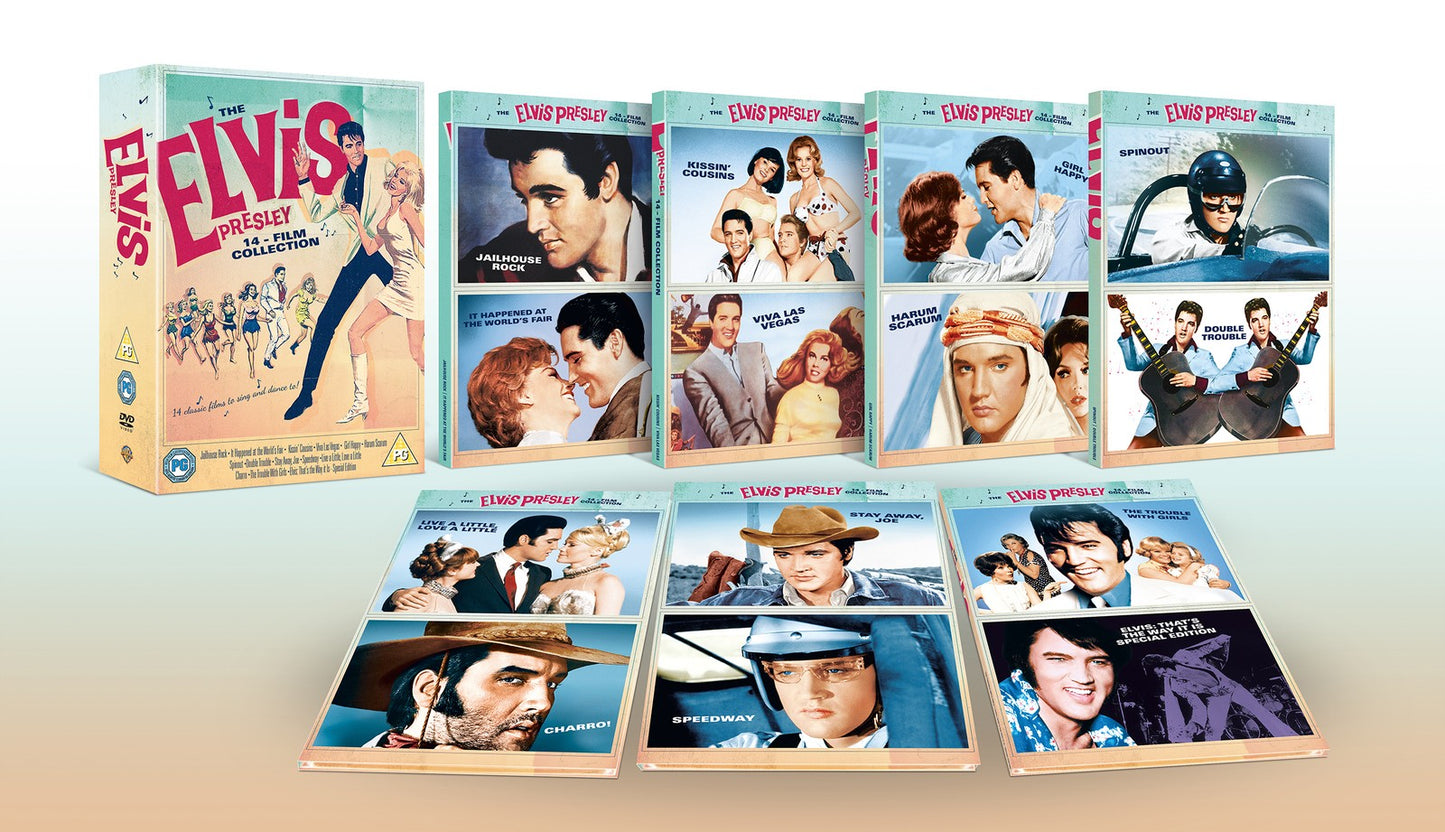 The Elvis Presley 14-Film Collection DVD Cover