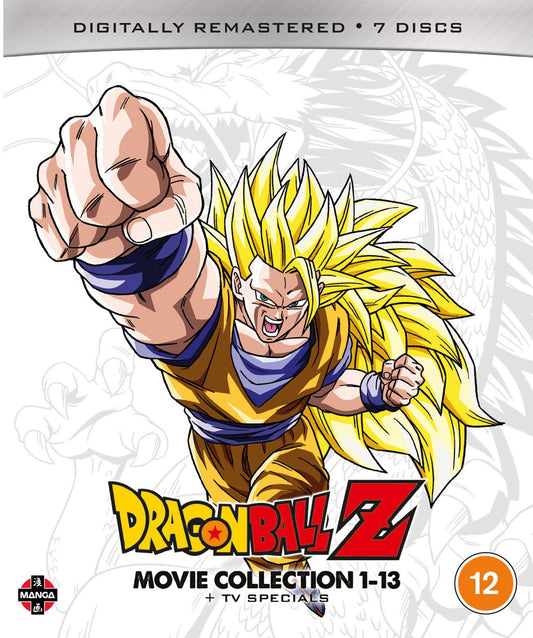 Dragon Ball Z: Movie Collection 1-13 + TV Specials Blu-ray Cover