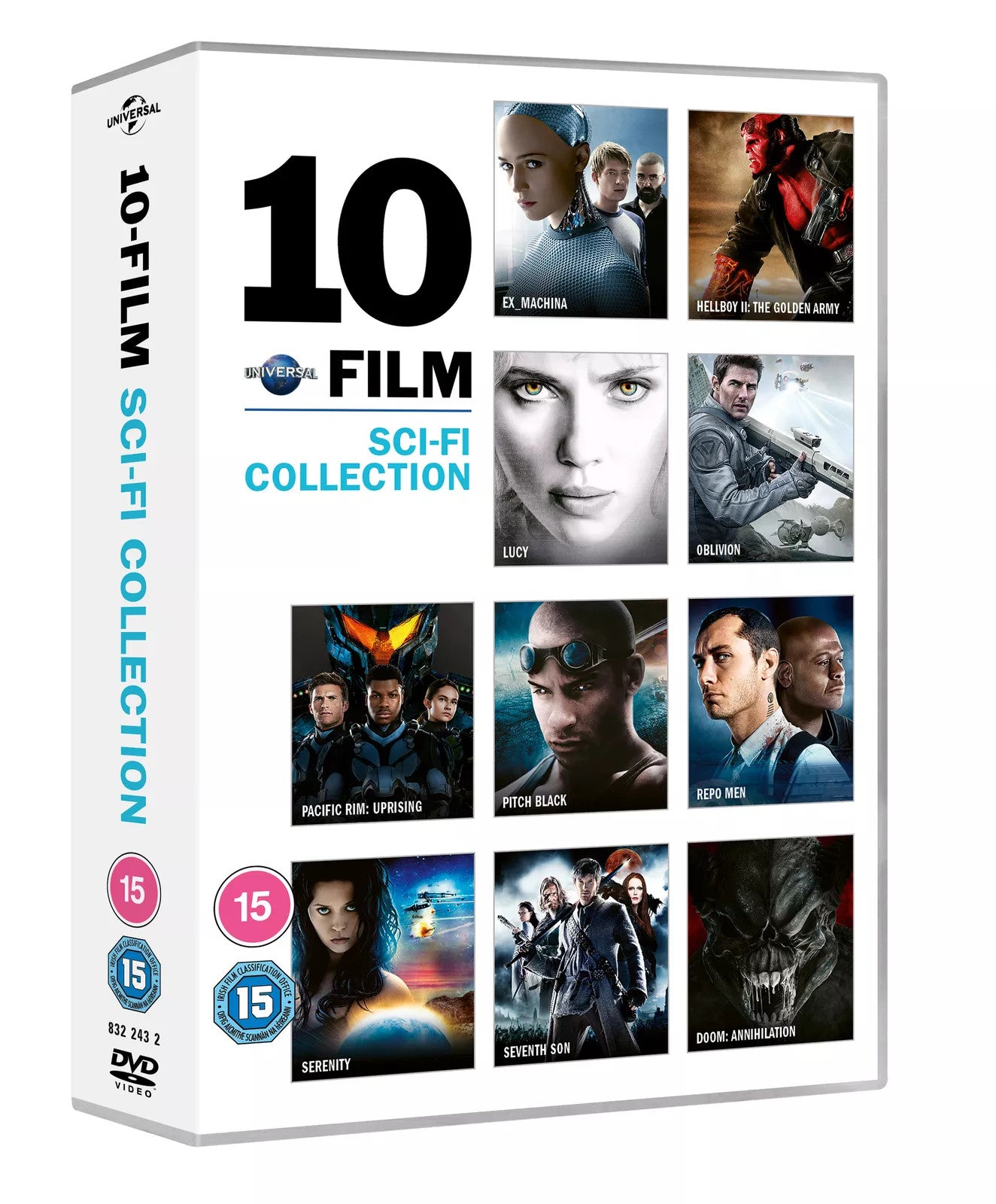 10 Film Sci-fi Collection DVD Cover