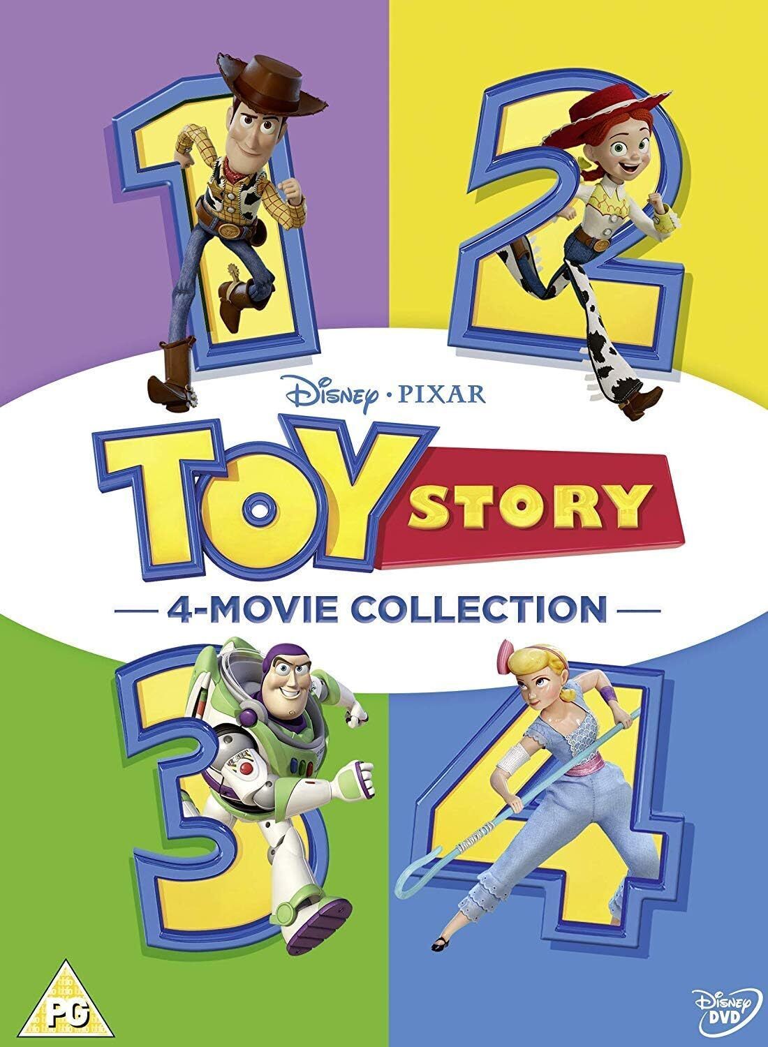Toy Story - 4 Movie Collection DVD Cover