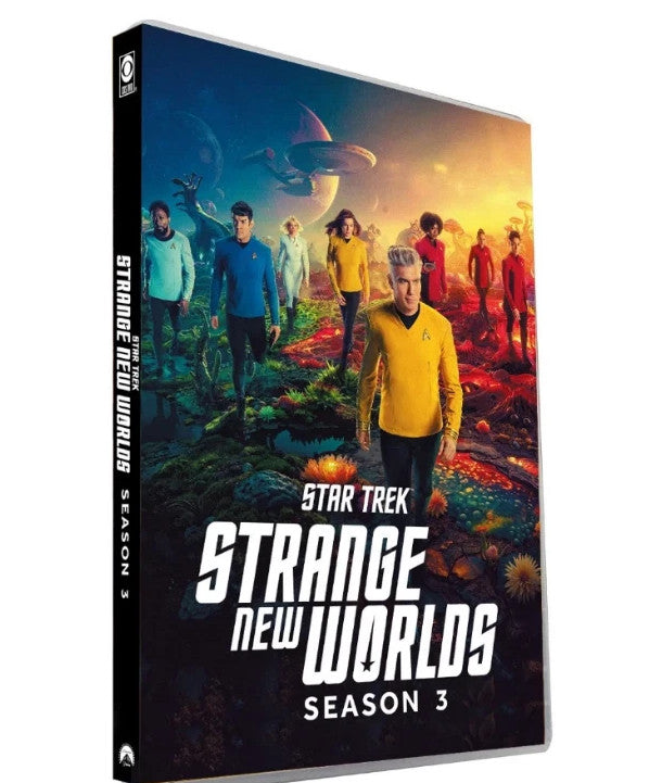Star Trek Strange New Worlds Season Three 3 DVD Cover