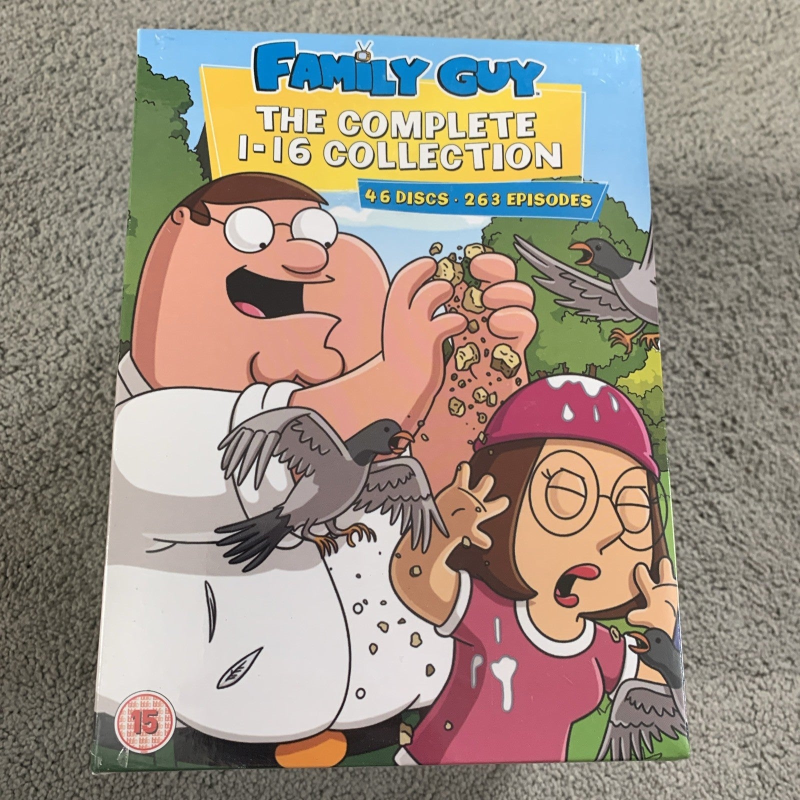 Family Guy: The Complete 1-16 Collection DVD Cover