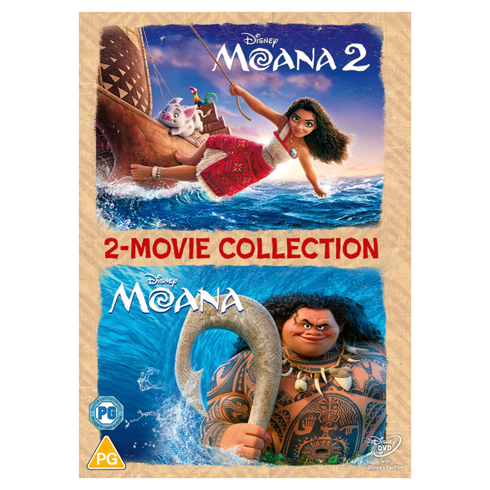 Moana: 2-Movie Collection DVD Cover