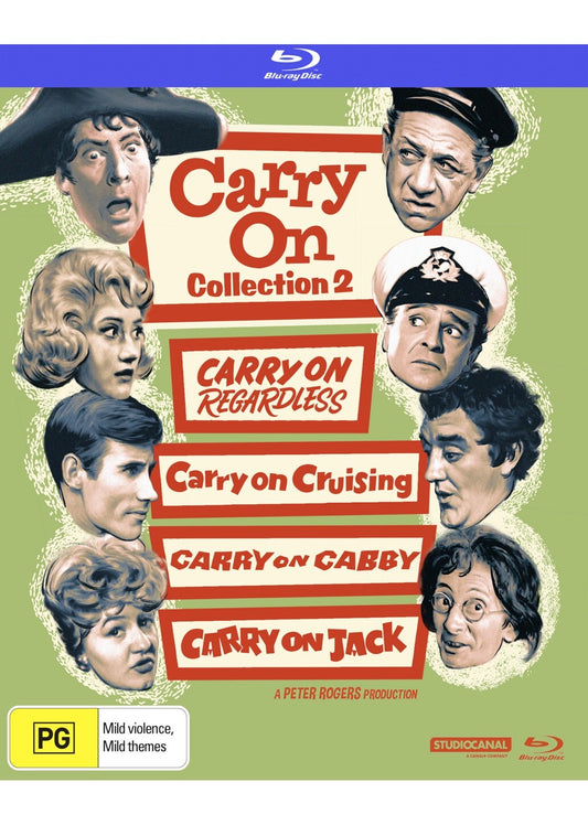 Carry On: Movie Collection 2 Blu-ray Cover