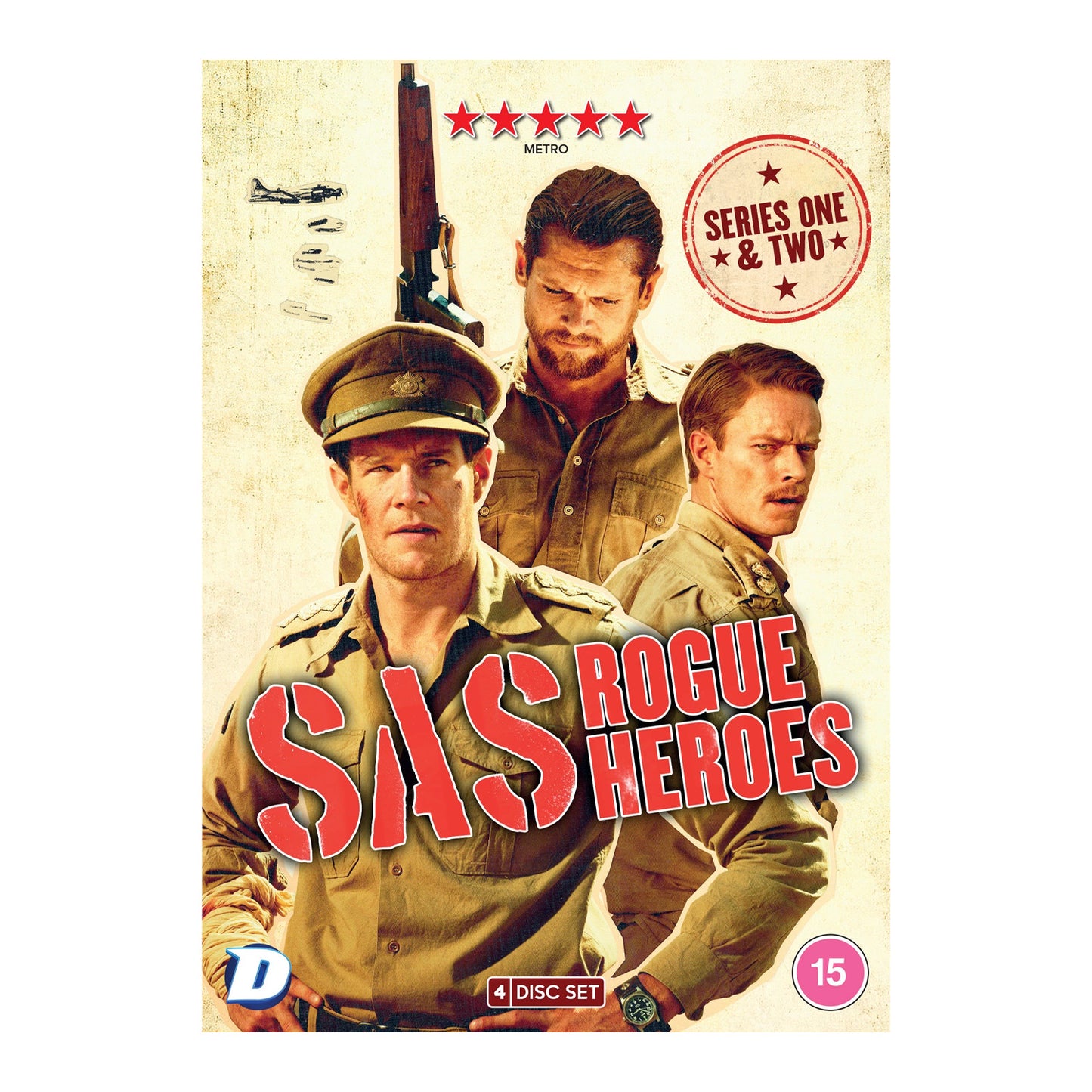 SAS Rogue Heroes: Series 1-2 Box Set DVD Cover