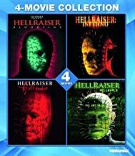 Hellraiser: 4-Movie Collection Blu-ray Cover