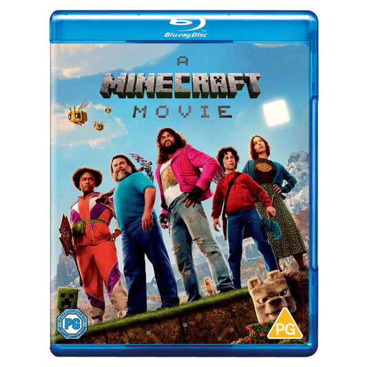 A Minecraft Movie Blu-ray Cover