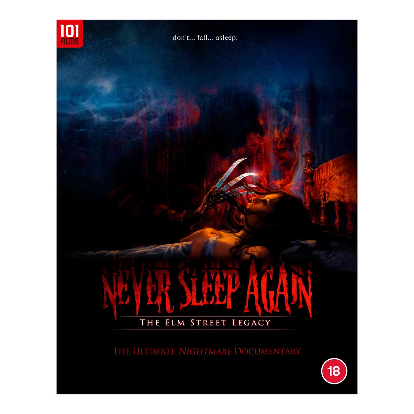 Never Sleep Again - The Elm Street Legacy Blu-ray Cover
