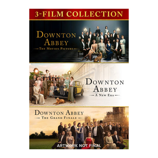 Downton Abbey: 3-Film Collection DVD Cover