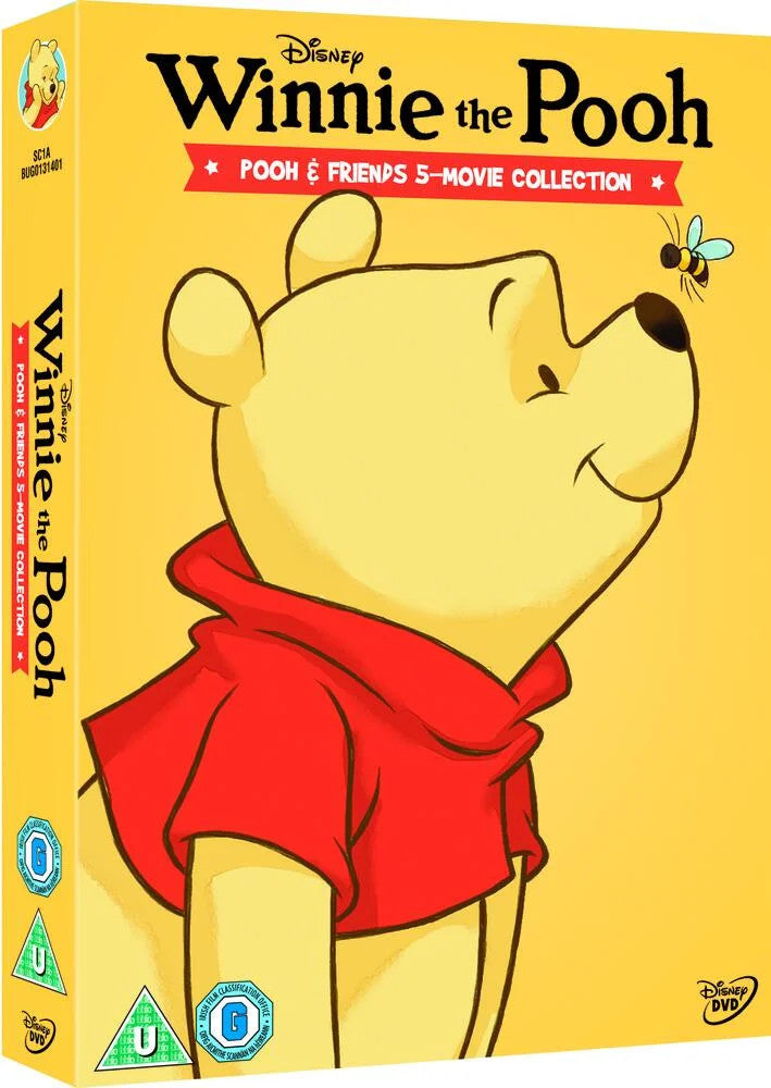 Winnie The Pooh 5 Movie Collection DVD Cover