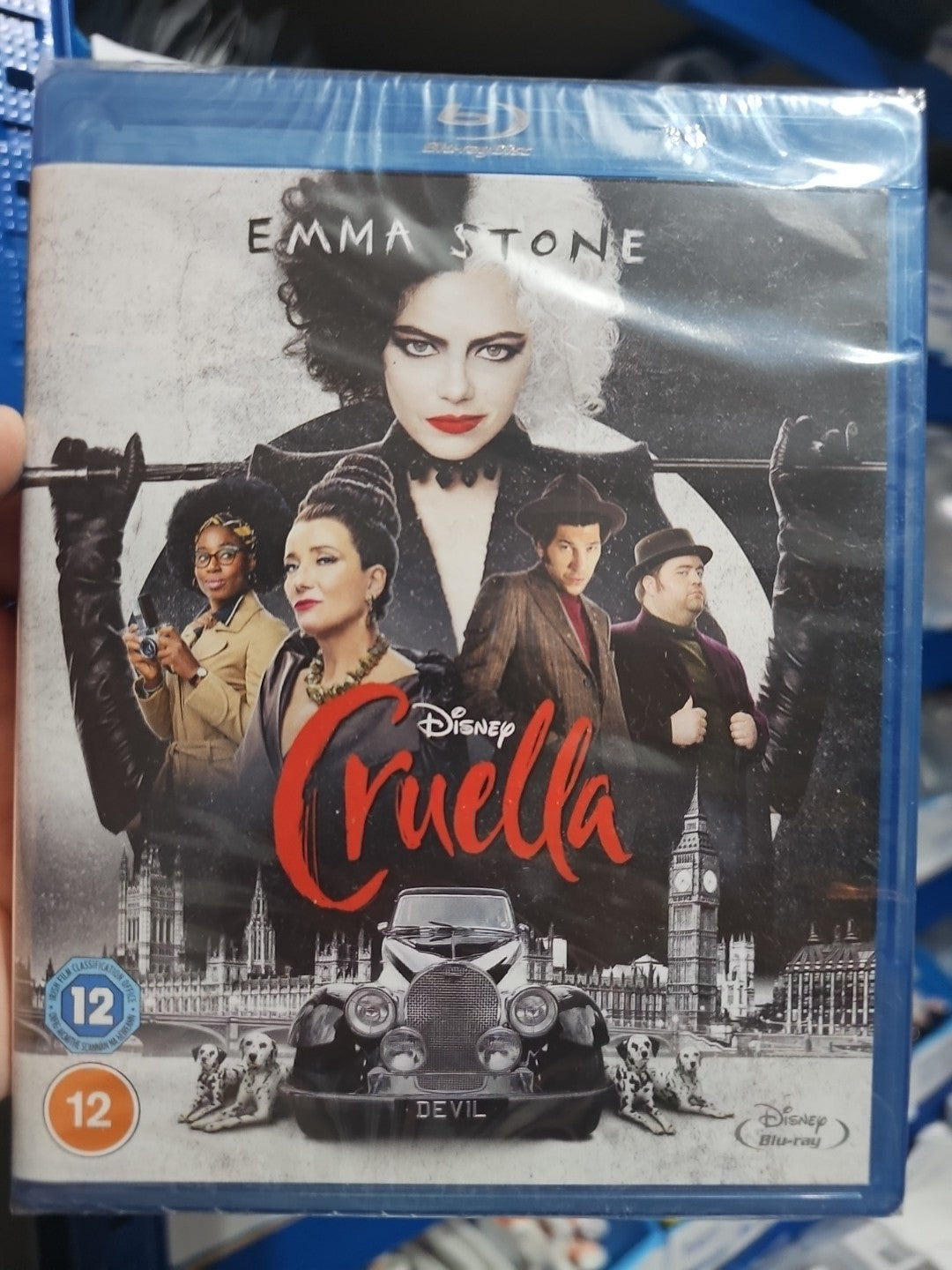 Disney's Cruella Blu-ray Cover