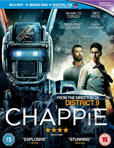 Chappie Blu-ray Cover